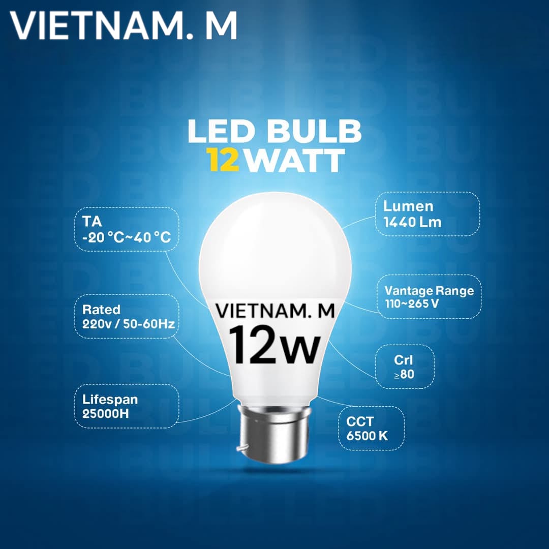 لمبة 12 وات مسمار