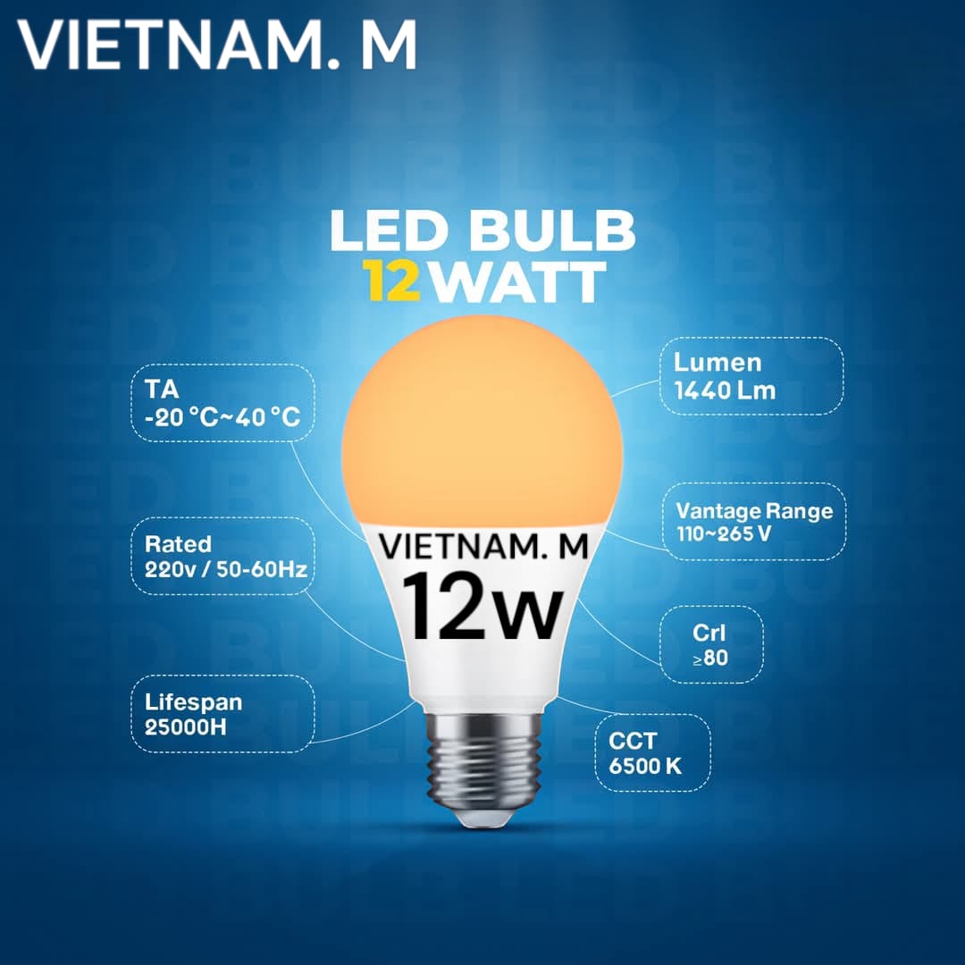 لمبة 12 وات ورم