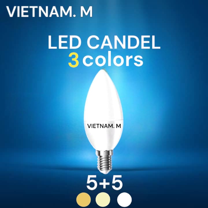 لمبة بلحة 5+5 وات 3 إضائه